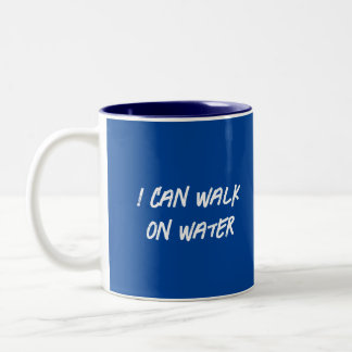 Tasse 2 Couleurs Je peux marcher sur l'eau