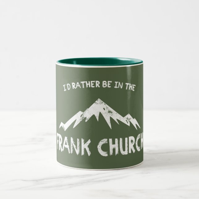 Tasse 2 Couleurs Je Préférerais Être Dans L'Église Frank (Centre)
