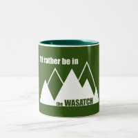 Je Préférerais Être Dans Les Montagnes Wasatch