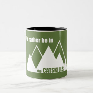 Tasse 2 Couleurs Je Préférerais Être Dans Les Tâches