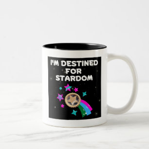 Tasse 2 Couleurs Je suis destiné à Stardom