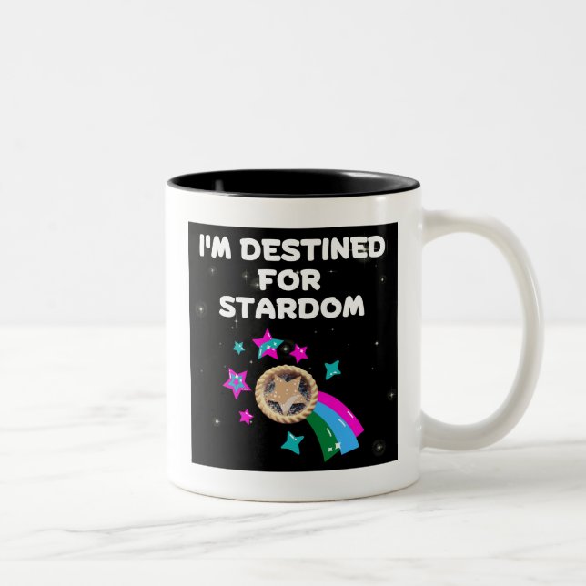 Tasse 2 Couleurs Je suis destiné à Stardom (Droit)