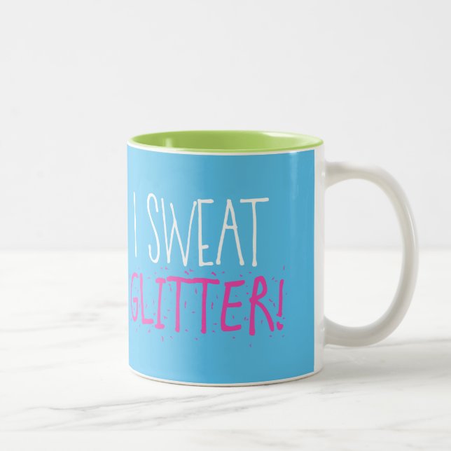 Tasse 2 Couleurs "Je Suis PARTIES SCINTILLANT !" (Droit)