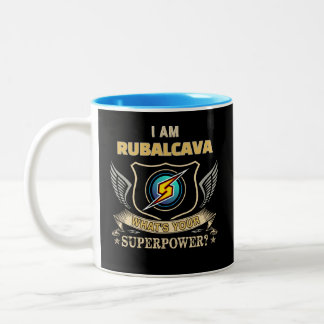 Tasse 2 Couleurs Je Suis RUBALCAVA Quel Est Votre Superpouvoir