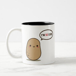 Tasse 2 Couleurs Je suis si mignonne patate