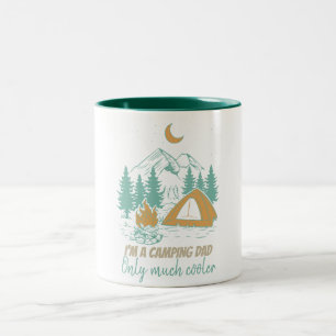 Tasse 2 Couleurs Je suis un Camping Papa Funny Fête des pères Campi
