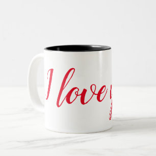 Tasse 2 Couleurs Je t'aime !