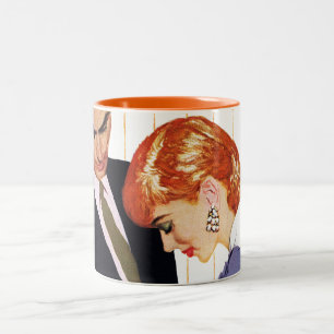 Tasse 2 Couleurs Je t'aime, maman Girl