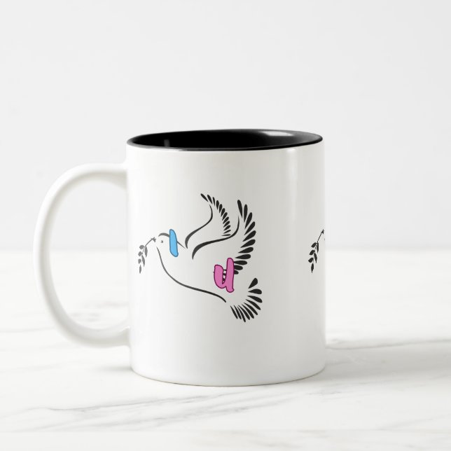 Tasse 2 Couleurs Je T'Aime Un Don Pour Toi (Gauche)