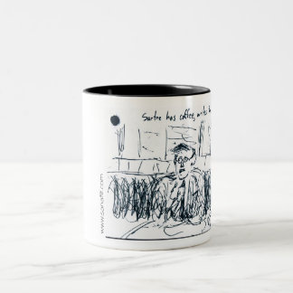 Tasse 2 Couleurs Jean Paul Sartre 1