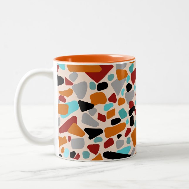 Tasse 2 Couleurs Jesmonite Terrazo (Gauche)