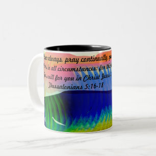 Tasse 2 Couleurs jésus joice
