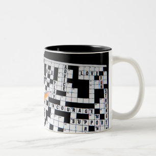 Tasse 2 Couleurs Jeu de mots croisé
