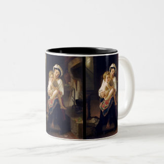 Tasse 2 Couleurs Jeune Mère Regardant Son Enfant