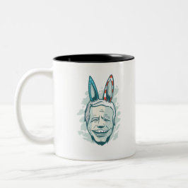 Tasse 2 Couleurs joe biden âne démocratique