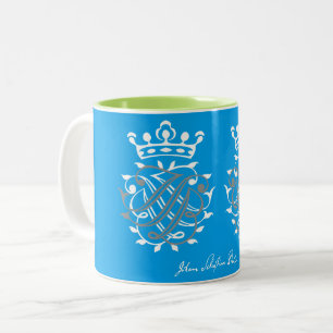 Tasse 2 Couleurs Johann Sebastian Bach joints JSB + BSJ