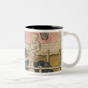 Tasse 2 Couleurs John Chalon de l'Angleterre et Lois de Beul de la