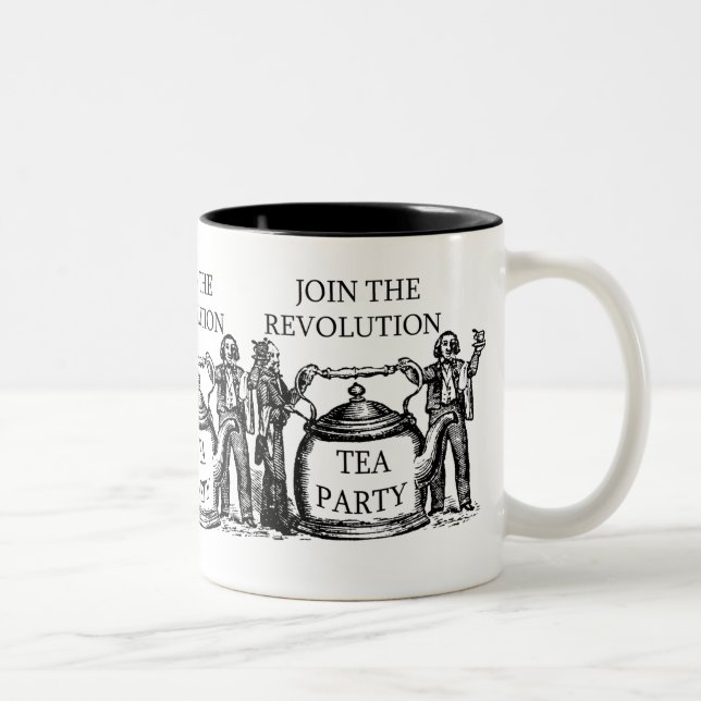 TASSE 2 COULEURS JOIGNEZ LA RÉVOLUTION (Droit)