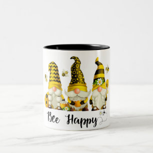 Tasse 2 Couleurs Jolie Abeille/Gnome