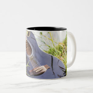 Tasse 2 Couleurs Jolie basse guitare