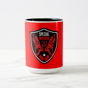 Tasse 2 Couleurs Jouet Jouet Jeu de canon Bataille