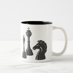 Tasse 2 Couleurs Joueur de fan d'échecs