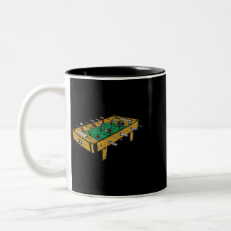 Tasse 2 Couleurs Joueur de football de table cadeaux