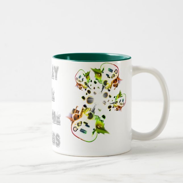 Tasse 2 Couleurs Jouez-moi une certaine basse (Droit)