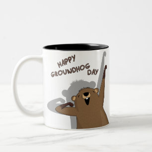 Tasse 2 Couleurs Jour de Groundhog