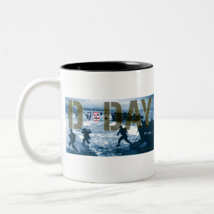 Tasse 2 Couleurs Jour J 75e anniversaire
