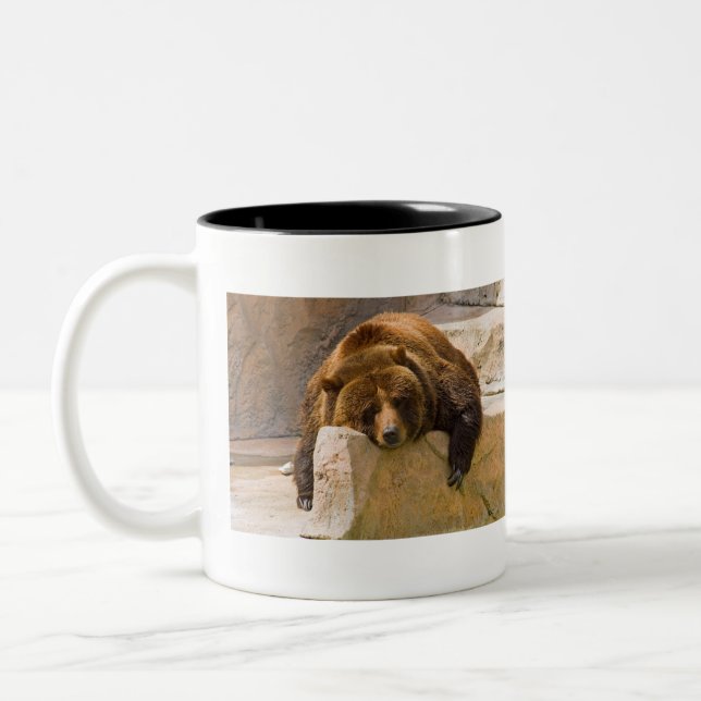 Tasse 2 Couleurs Jour paresseux (Gauche)