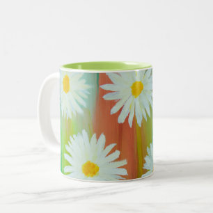 Tasse 2 Couleurs Jour paresseux de marguerite