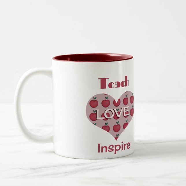 Tasse 2 Couleurs Journée d'appréciation de l'enseignant (Gauche)