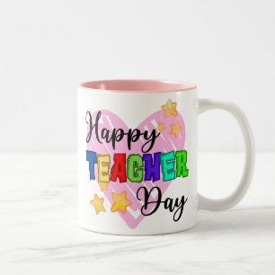 Tasse 2 Couleurs Journée mondiale des enseignants