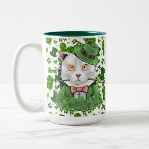 TASSE 2 COULEURS JOURNÉE ST PATRICK