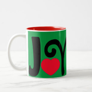 Tasse 2 Couleurs Joy Heart Love