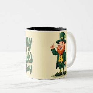 Tasse 2 Couleurs Joyeuse Saint-Patrick Mignon Lutins