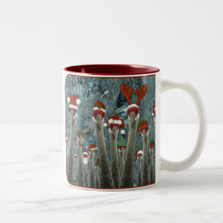 Tasse 2 Couleurs Joyeuses grues parmi nous