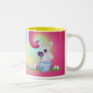 Tasse 2 Couleurs Joyeuses Pâques