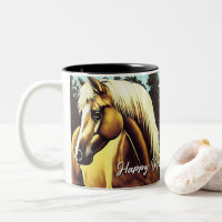 Joyeux Anniversaire Beau Cheval Palomino