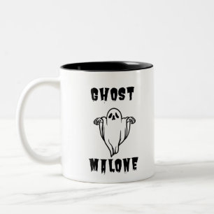 Tasse 2 Couleurs Joyeux Halloween mignon Fantôme drôle