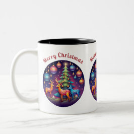 Tasse 2 Couleurs Joyeux Noël