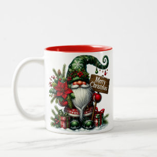 Tasse 2 Couleurs Joyeux Noël aux lutins