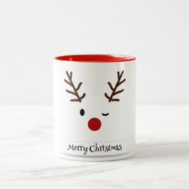 Tasse 2 Couleurs Joyeux Noël drôle
