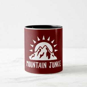 Tasse 2 Couleurs Junkie de montagne