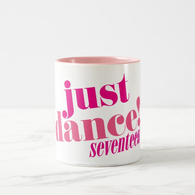 Tasse 2 Couleurs Juste danse - rose (Centre)