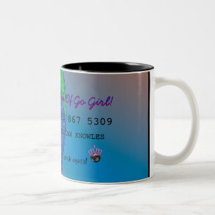 Tasse 2 Couleurs Juste Divorcé Drôle Fab Femme Plaisanterie