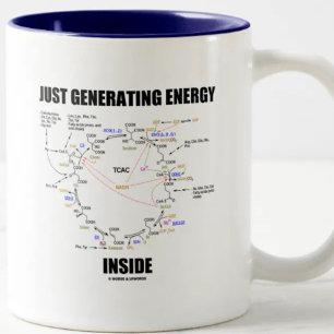 Tasse 2 Couleurs Juste Générer De L'Énergie À L'Intérieur (Cycle De