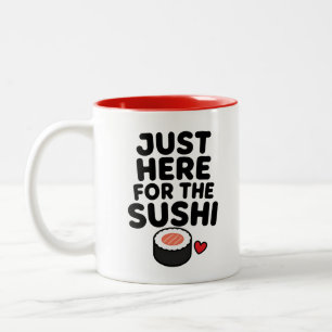 Tasse 2 Couleurs Juste ici pour les cadeaux de nourriture japonaise