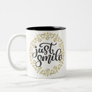 Tasse 2 Couleurs Juste Sourire